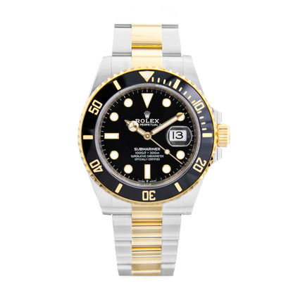 Premium Rolex Submariner Black and Golden Stainless steel (41mm)